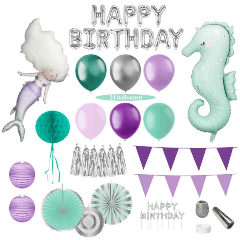Zeemeermin Versiering Pakket