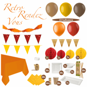 70s Party Feest Versiering