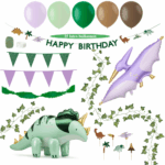27a_Dino Verjaardag Versiering Pakket Dino Verjaardag Versiering Pakket