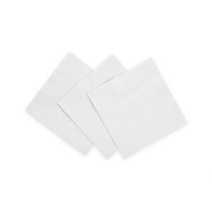Witte Servetten 3-laags FSC Papier - 24 × 24 cm - 20 stuks