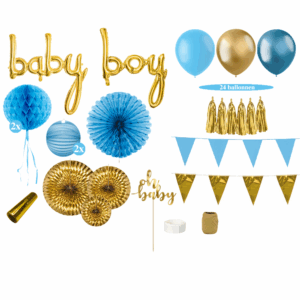 Baby Boy - Babyshower Decoratie - Geboorte Versiering - Kraamfeest Jongetje