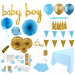 Baby Boy - Babyshower Decoratie - Geboorte Versiering - Kraamfeest Jongetje