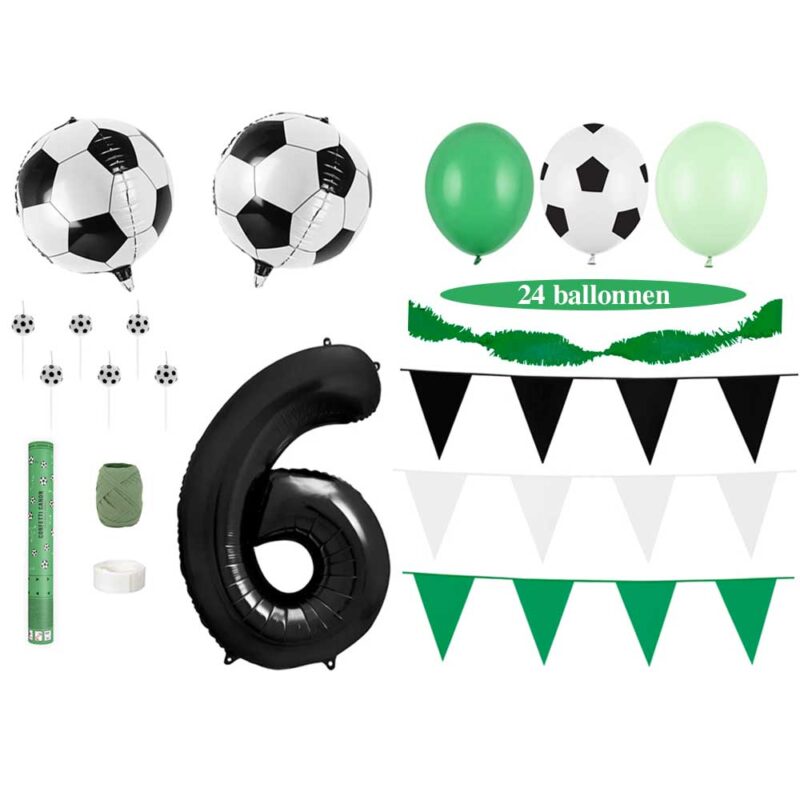 Voetbal Verjaardag Versiering Pakket