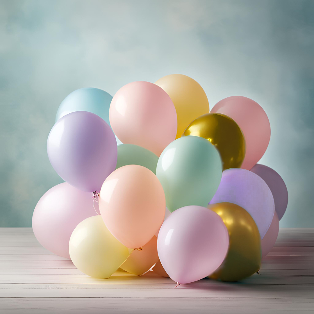 Pastel ballonnen