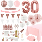 30 jaar versiering rosegoud