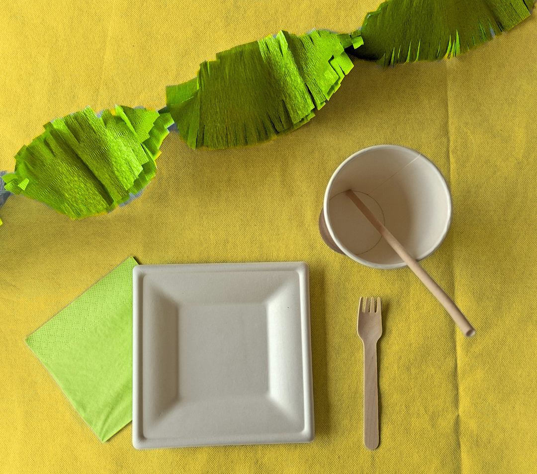 Tafeldecoratie_Geel_Groen