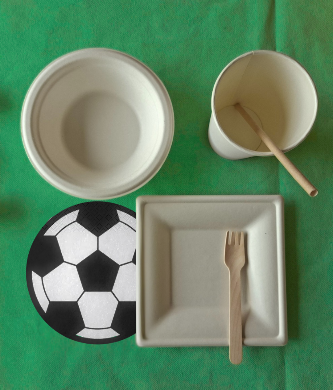 Tafeldecoratie_Groen_Voetbal
