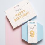 Happy Birthday Kaarsjes Goud