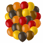 ballonnen 70s retro