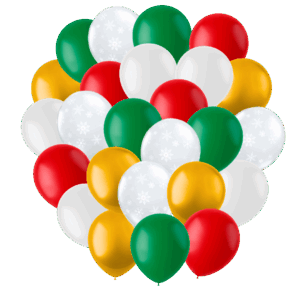 kerst ballonnen