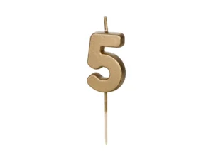 Cijferkaars Goud 5