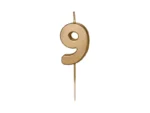 cijferkaars goud 9