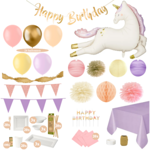 unicorn versiering verjaardag