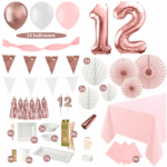 12 jaar versiering rosegoud