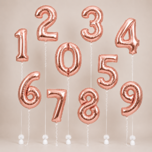 helium cijfer rose